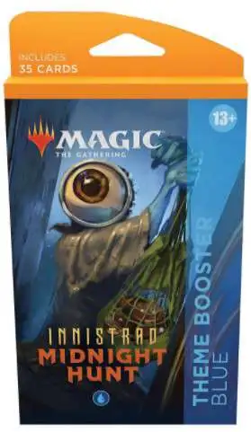 Magic: The Gathering - Innistrad: Midnight Hunt Theme Booster Blue MTG 