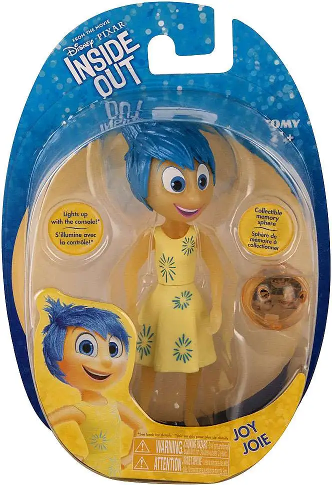 Disney Inside Out Small Figure Joy with Memory Sphere Children Kids 