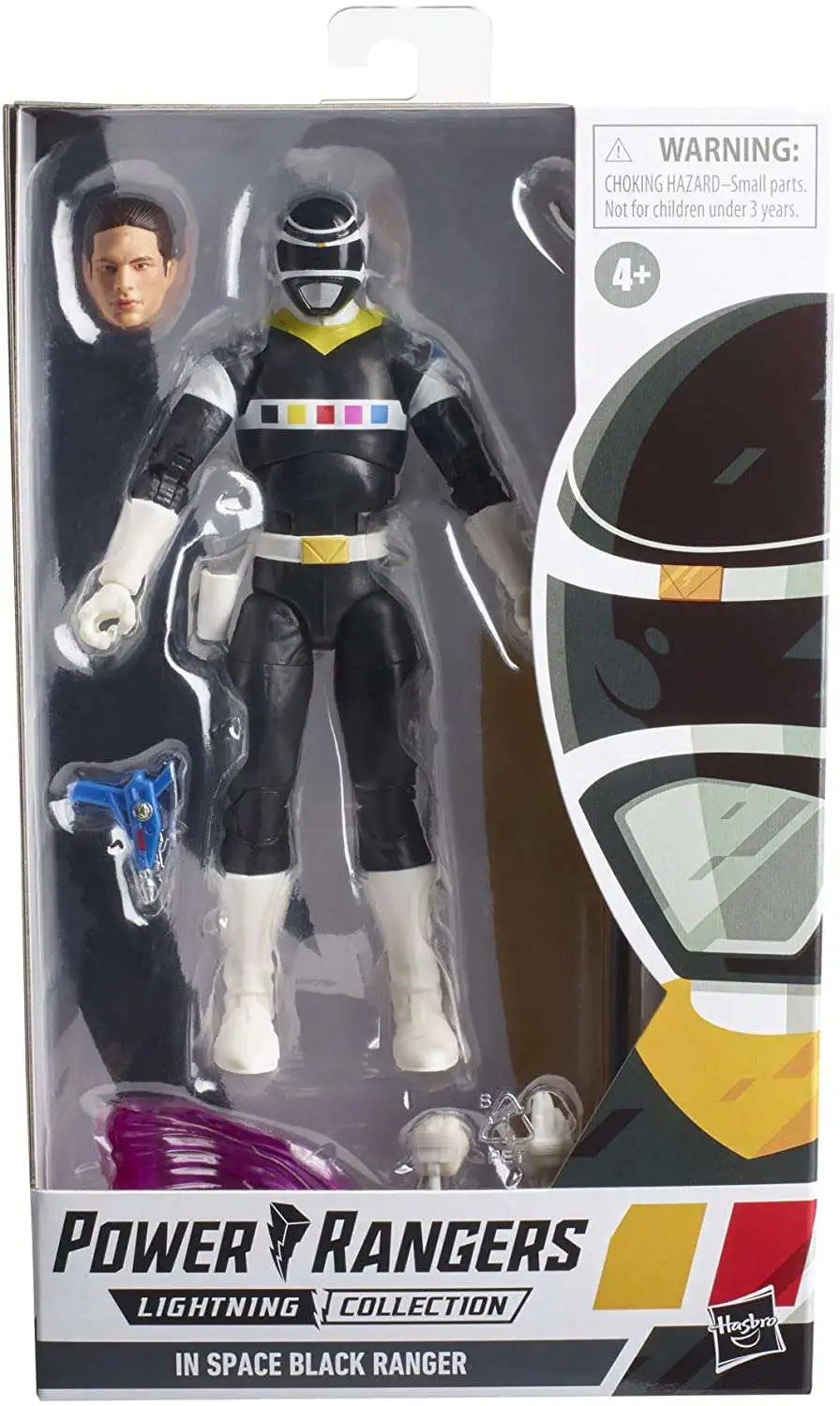 Power Rangers In Space Lightning Collection Black Ranger Action Figure