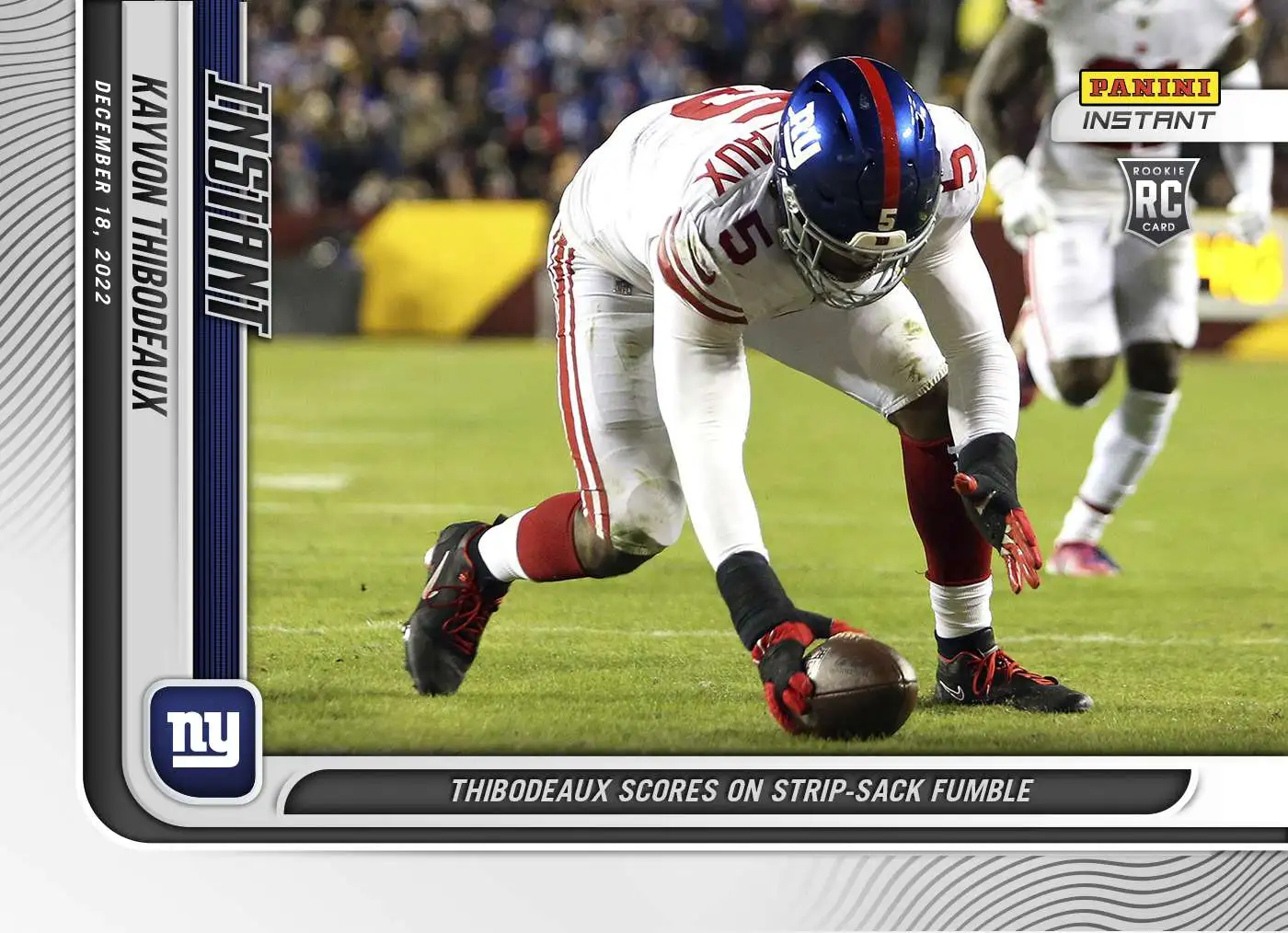 NFL New York Giants 2022 Legacy Football Kayvon Thibodeaux Trading