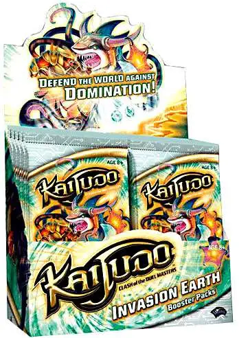 Kaijudo Clash of the Duel Masters Invasion Earth Booster Box 24 Packs Wizards of the Coast - ToyWiz Kaijudo Clash of the Duel Masters Invasion Earth Booster Box 24 Packs Wizards of the Coast - ToyWiz