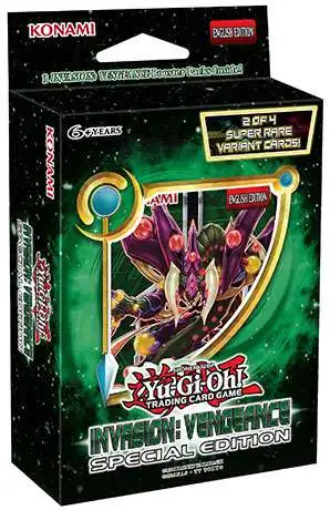 YuGiOh Invasion Vengeance Special Edition Pack 