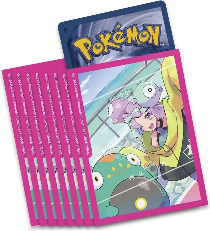 Pokemon Scarlet & Violet Iono Card Sleeves [65 Count] (Pre-Order ships April)