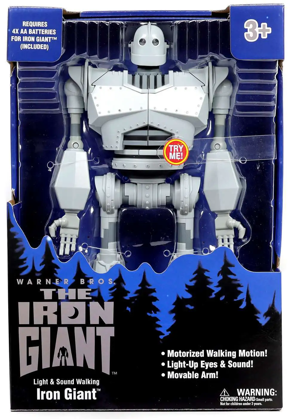 Iron Giant Toy Action Figure Iron Giant Metallic Iron Giant La