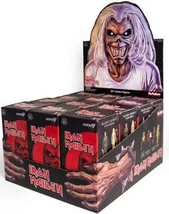 ReAction Iron Maiden 3.75-Inch Mystery Box [12 Packs]