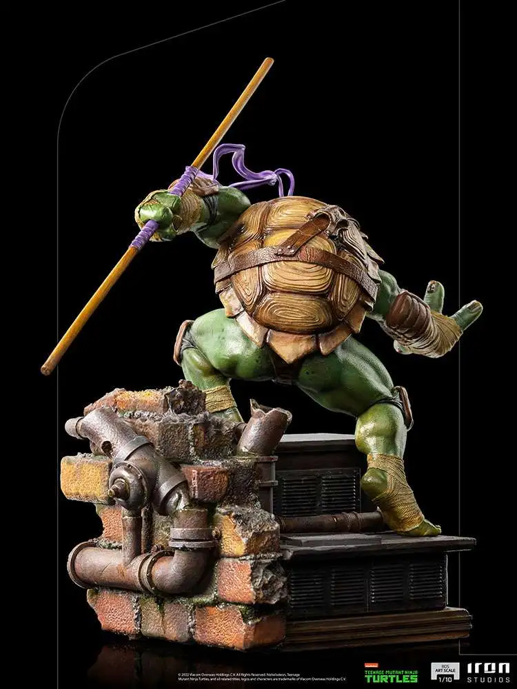 Teenage Mutant Ninja Turtles Donatello 9.8 Battle Diorama Statue