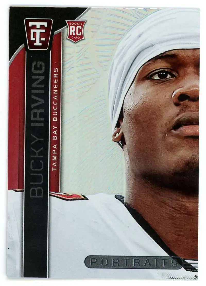 NFL 2024 Panini Totally Certified Portraits Bucky Irving #22 [Rookie]