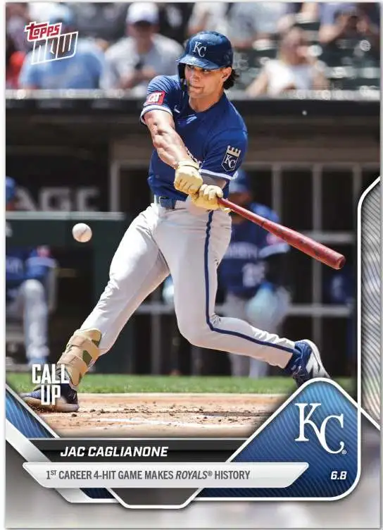 MLB Kansas City Royals 2025 NOW Baseball Single Card Jac