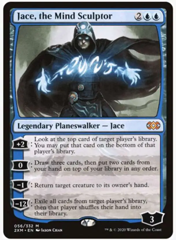 MtG Jace, The Mind Sculptor 45-Inchx60-Inch Single-Sided Fleece Blanket (Pre-Order ships October)