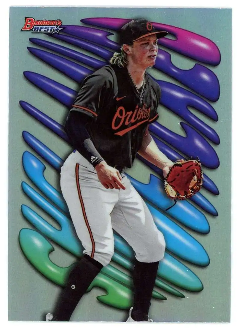 MLB Baltimore Orioles 2023 Bowman's Best Shellacked Jackson Holliday SH-4