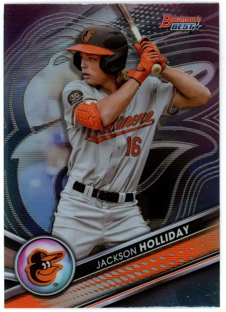 MLB Baltimore Orioles 2023 Bowman's Best Top Prospects Jackson Holliday TP-2