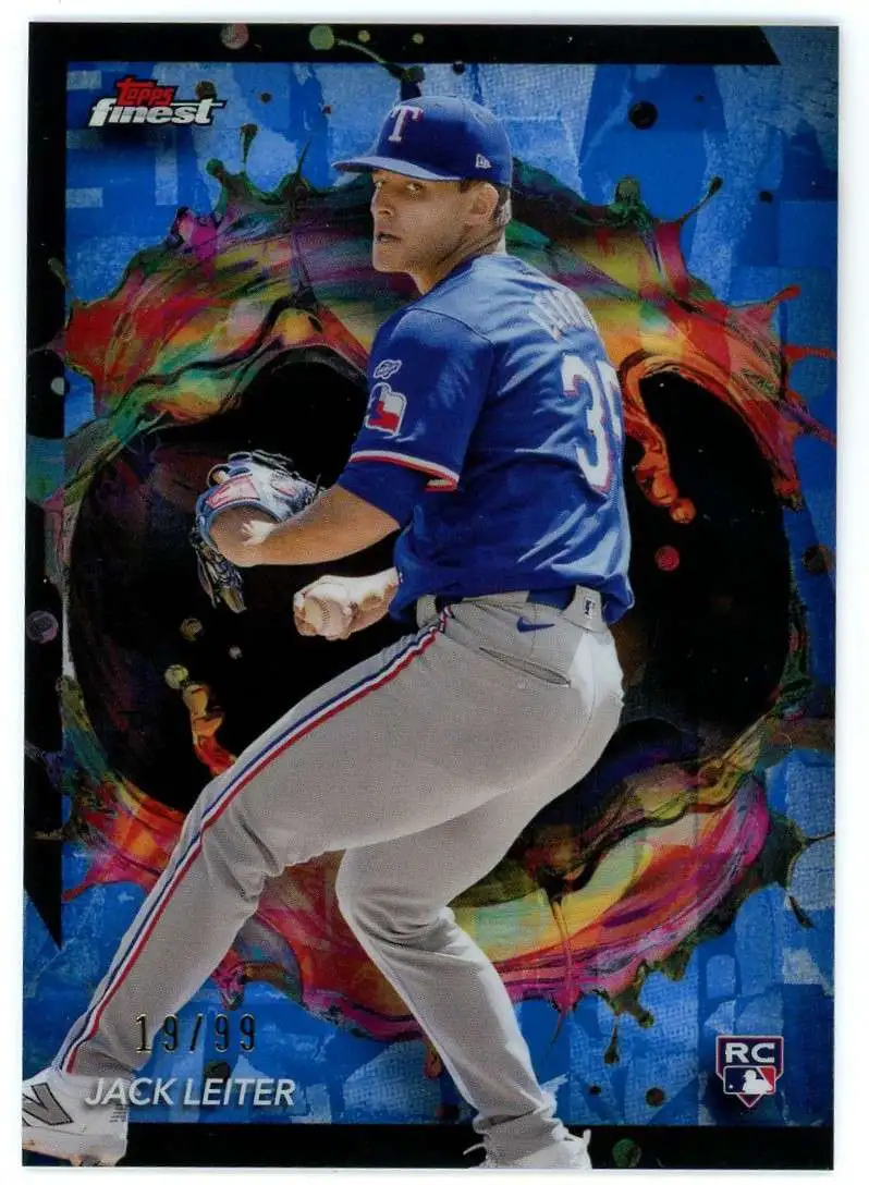 MLB 2024 Topps Finest Baseball 19/99 Jack Leiter #219 [Rookie]