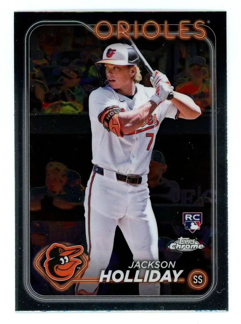 MLB 2024 Topps Chrome Baseball Jackson Holliday #88 [Rookie]