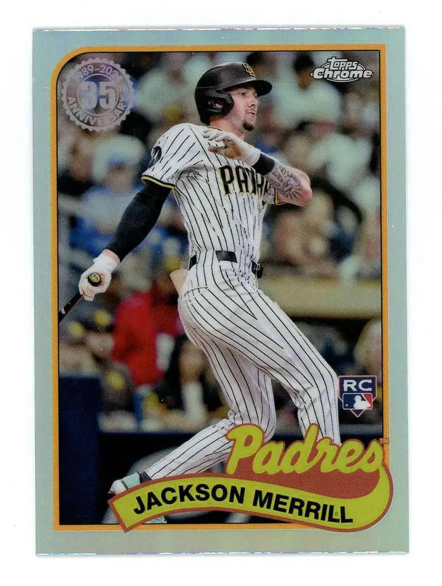 MLB 2024 Topps Chrome Update Series 1989 Jackson Merrill #89CU-9 [Rookie]