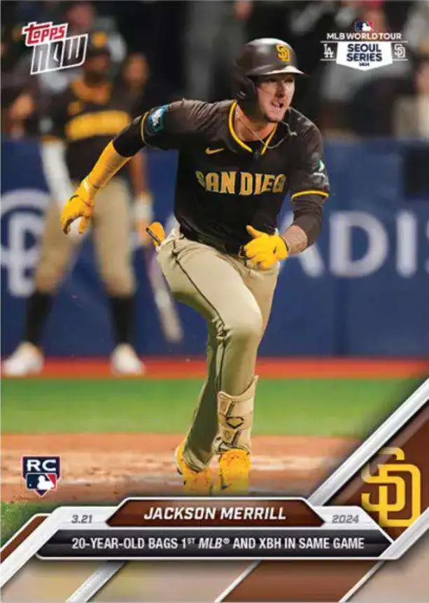 ジャクソン・メリル サンディエゴ・パドレス トレーディングカード