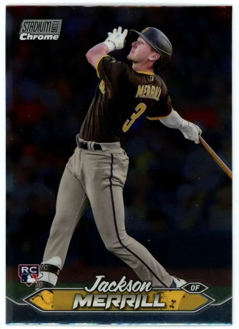 MLB 2024 Topps Stadium Club Chrome Jackson Merrill #50 [Rookie]