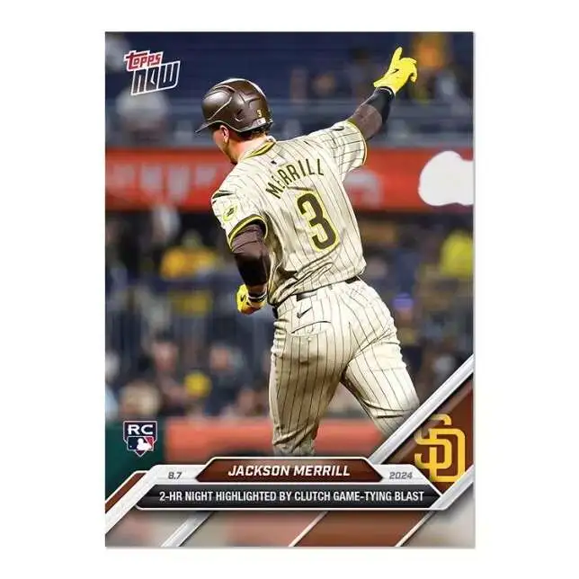MLB San Diego Padres 2024 NOW Baseball Jackson Merrill #530 [Rookie]