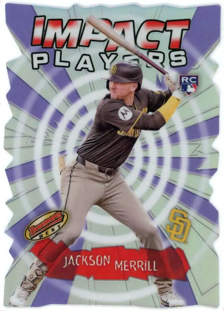 MLB Topps 2024 Bowman's Best Baseball Impact Players Jackson Merrill IP-26 [Rookie]