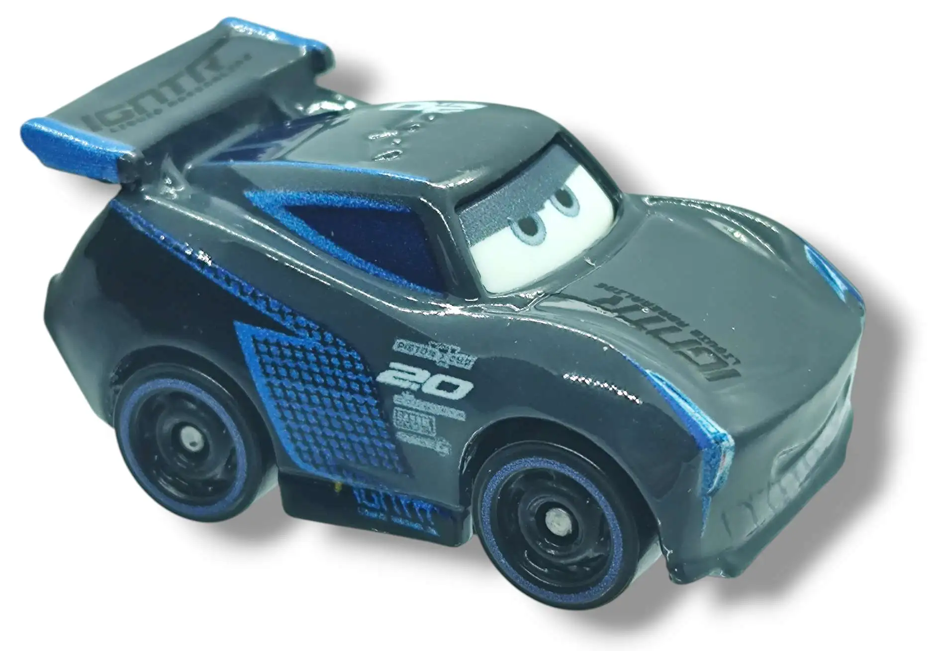 Disney Cars Metal Mini Racers Jackson Storm Die Cast Car [Loose]