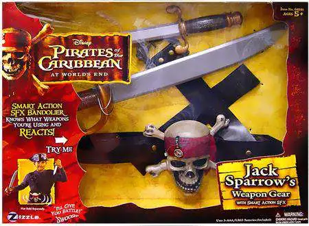 Pirates of the Caribbean At Worlds End Jack Sparrows Weapon Gear ...