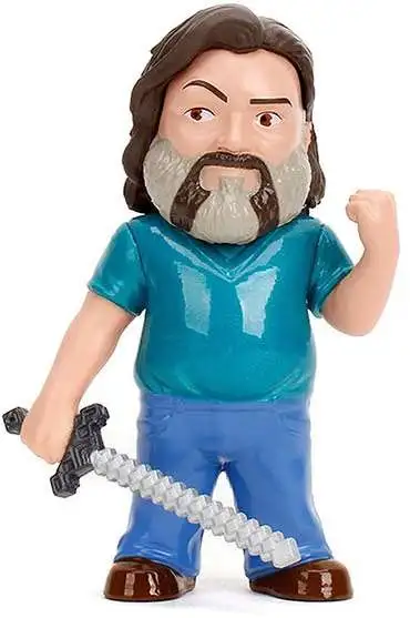 Minecraft Movie Metalfigs Steve 2.5-Inch Diecast Figure