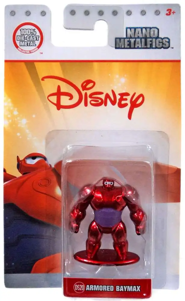 Disney Nano Metalfigs Armored Baymax 1.5-Inch Diecast Figure