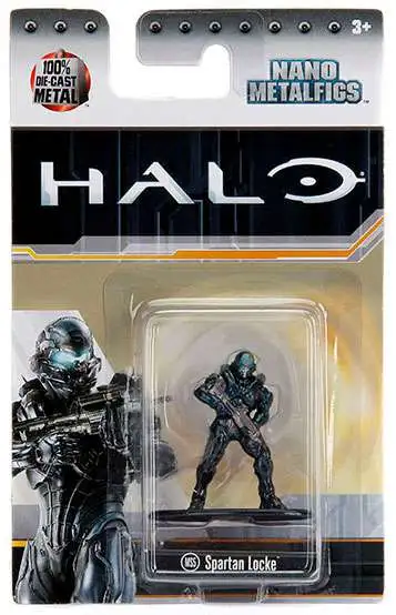Halo Nano Metalfigs Spartan Locke Diecast Figure MS5 Jada Toys - ToyWiz