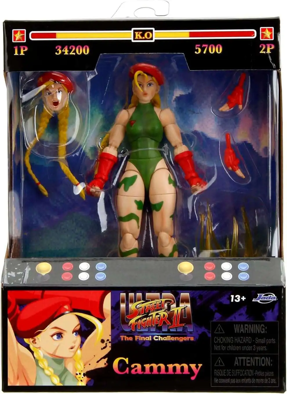 Ultra Street Fighter II: The Final Challengers Cammy White Action Figure