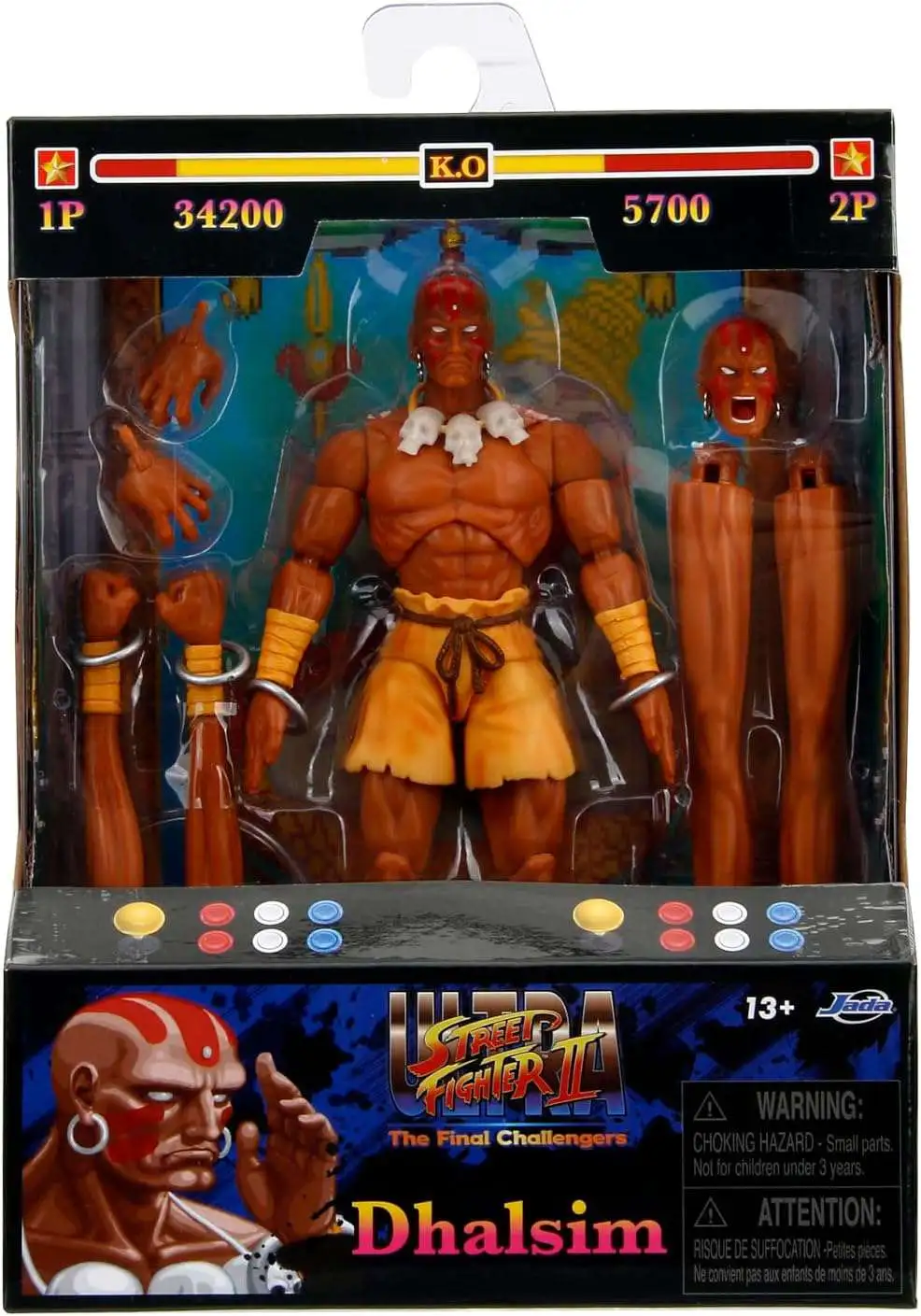 Ultra Street Fighter II: The Final Challengers Dhalsim Action Figure