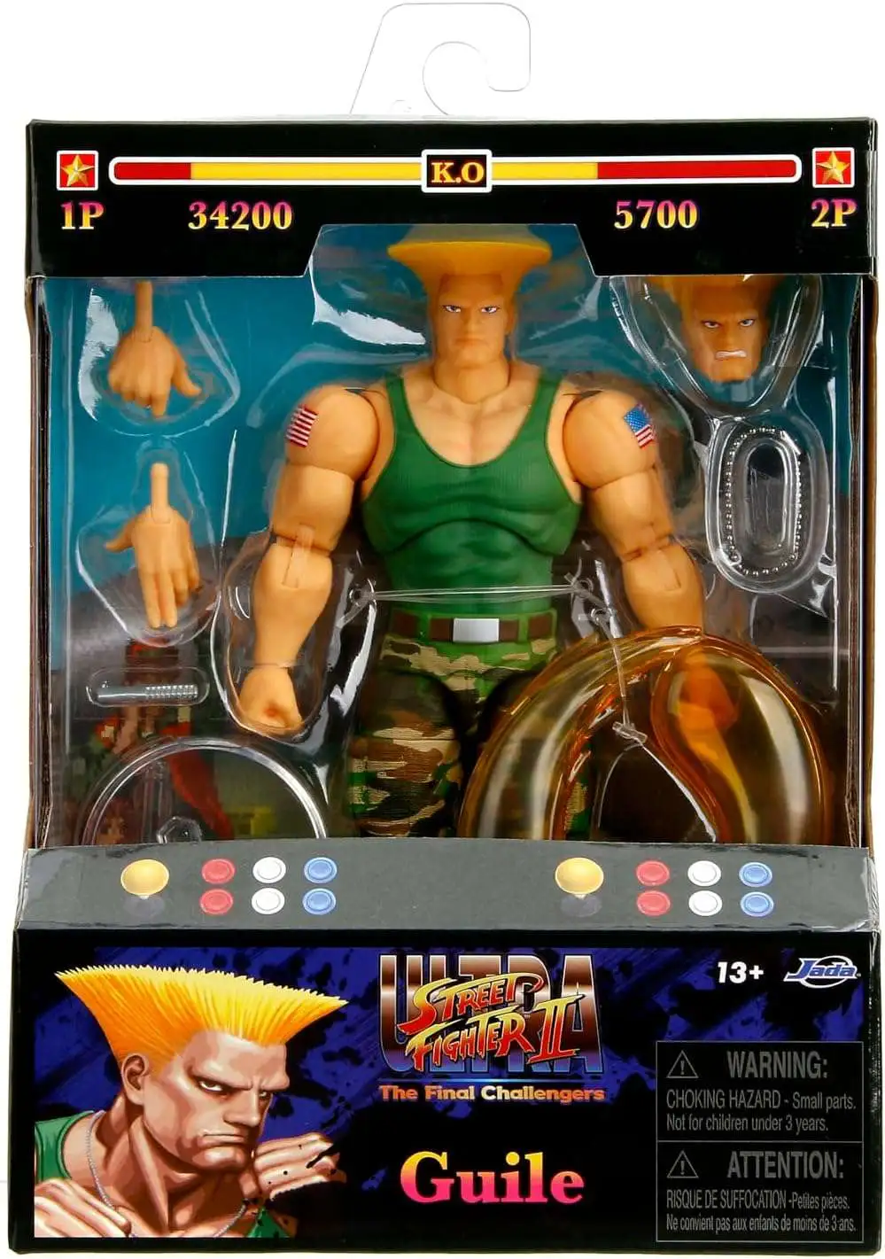 Ultra Street Fighter II: The Final Challengers Guile Action Figure