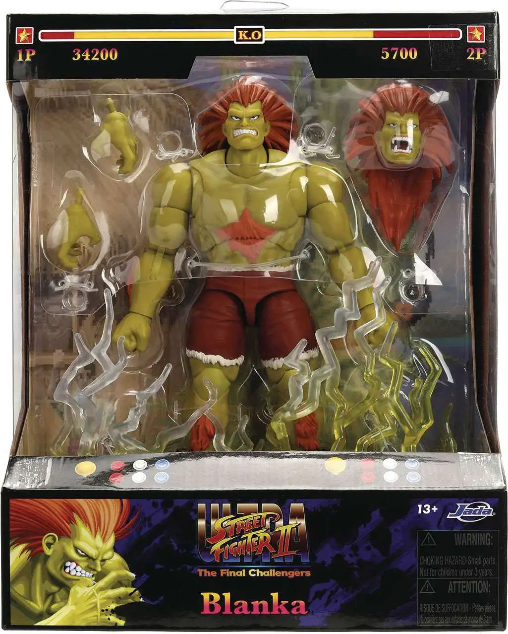 Ultra Street Fighter II: The Final Challengers Blanka Action Figure (Pre-Order ships January)