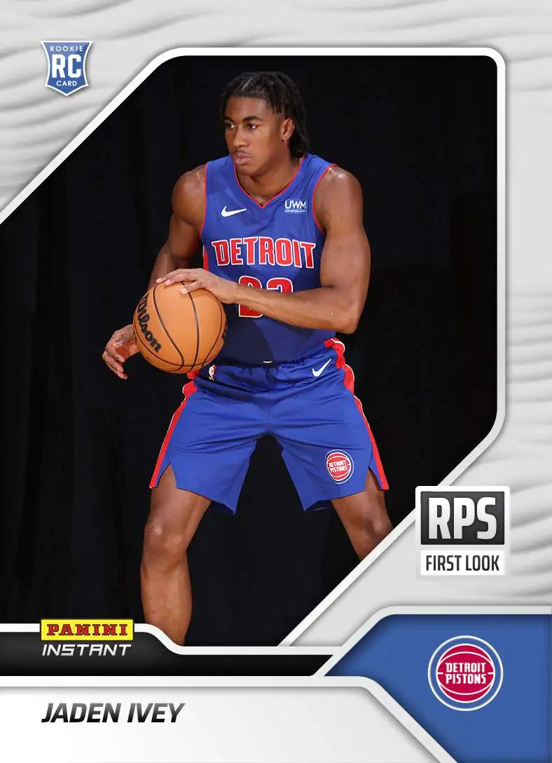 NBA Detroit Pistons 2022-23 Instant RPS First Look Basketball