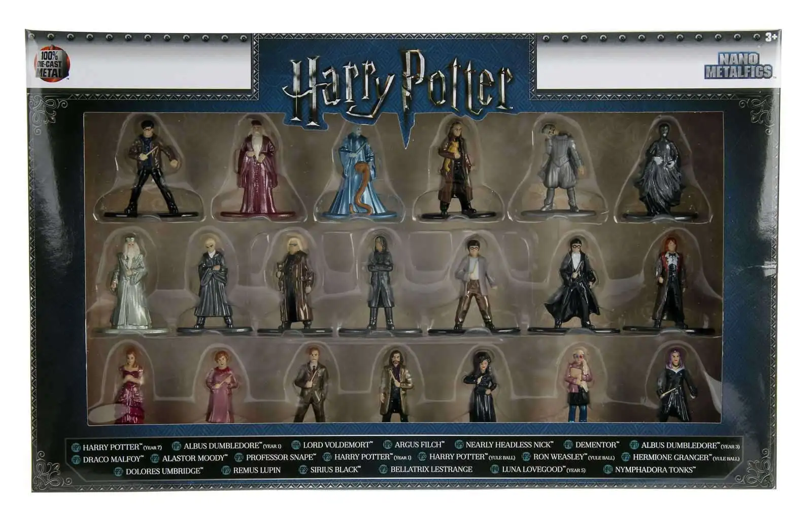 Nano Metalfigs Harry Potter 1.5-Inch Diecast Figure 20-Pack [Version 2]