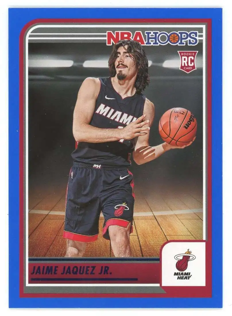 NBA Miami Heat 2023-24 Panini Hoops Blue Jaime Jaquez Jr. #249 [Rookie]