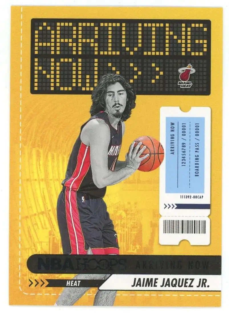 NBA Miami Heat 2023-24 Panini Hoops Arriving Now Jaime Jaquez Jr. #30 [Rookie]