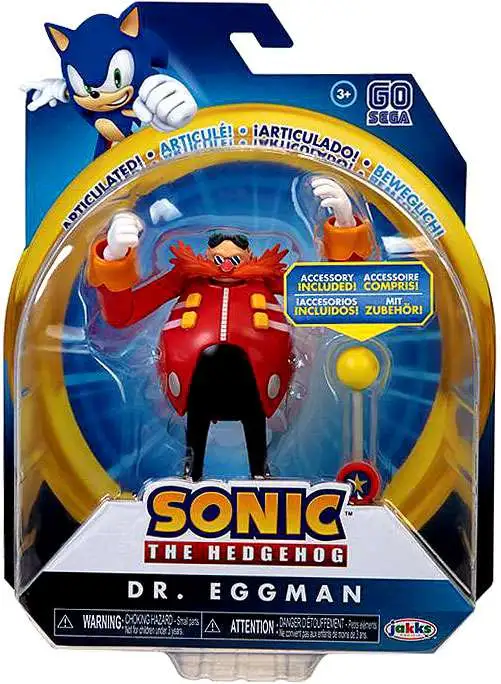 JAKKS Pacific Sonic The Hedgehog 4" Super Shadow Figure with Chaos Emerald for sale online 