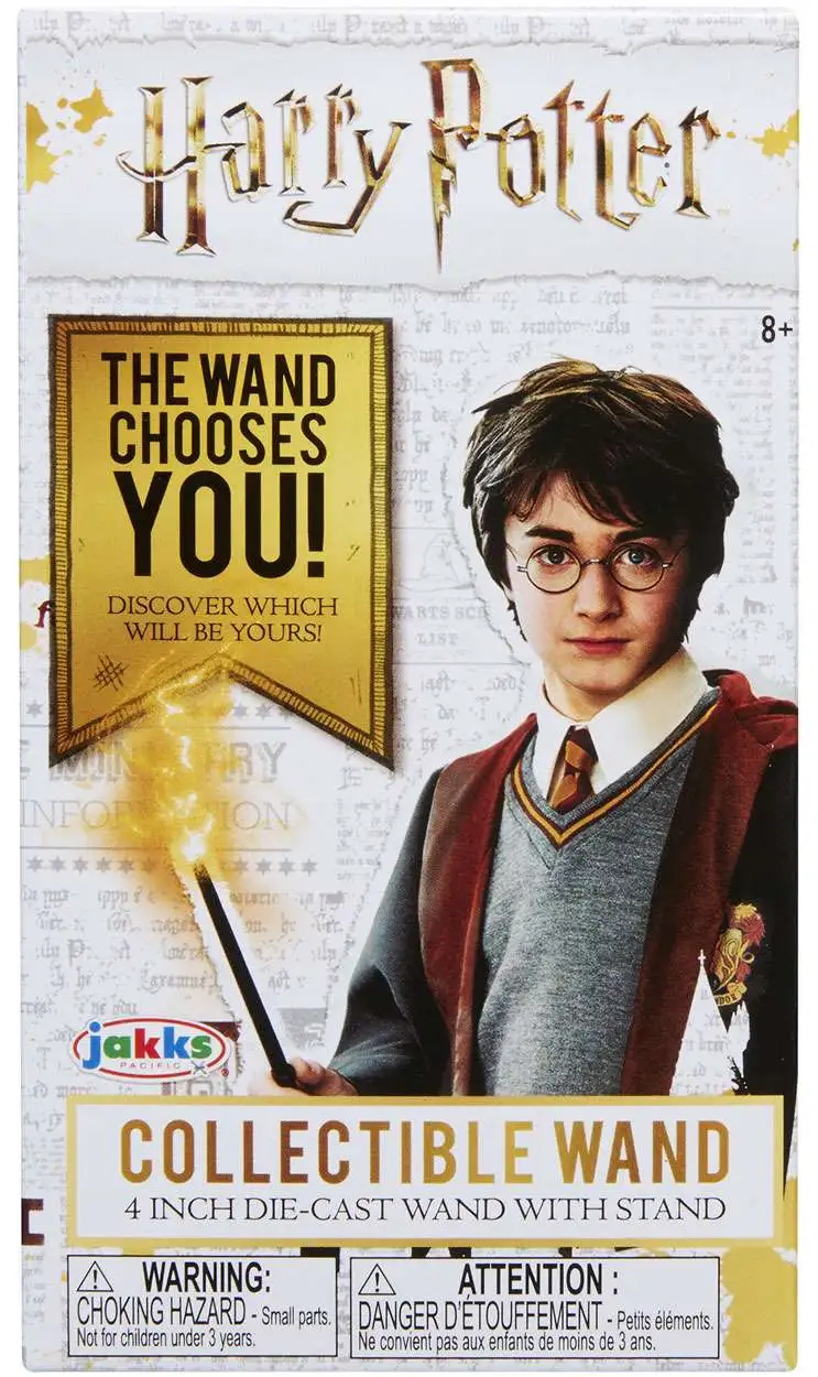 Harry Potter Diecast Series 1 Collectible Wand 4-Inch Mystery Pack [Damaged Package]