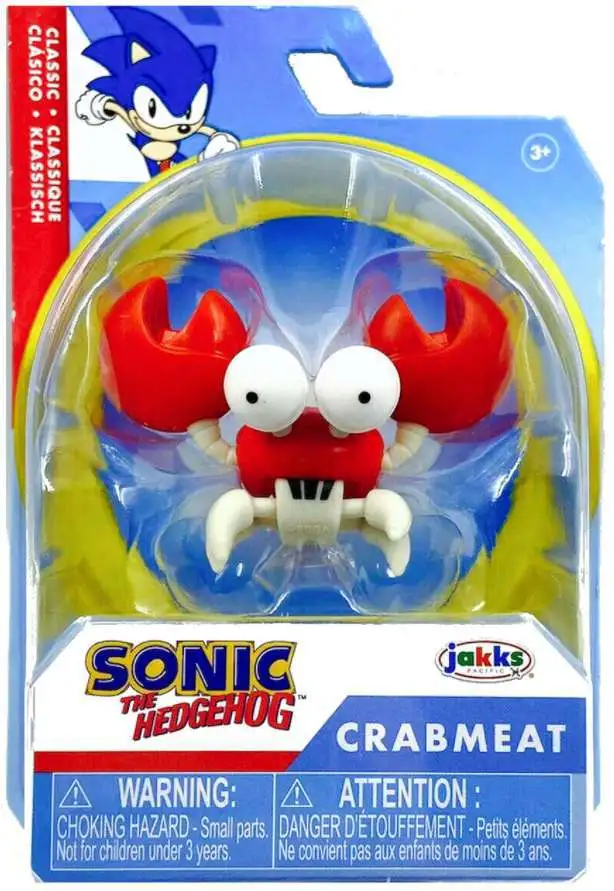 Sonic The Hedgehog Crabmeat 2.5-Inch Mini Figure [Damaged Package]