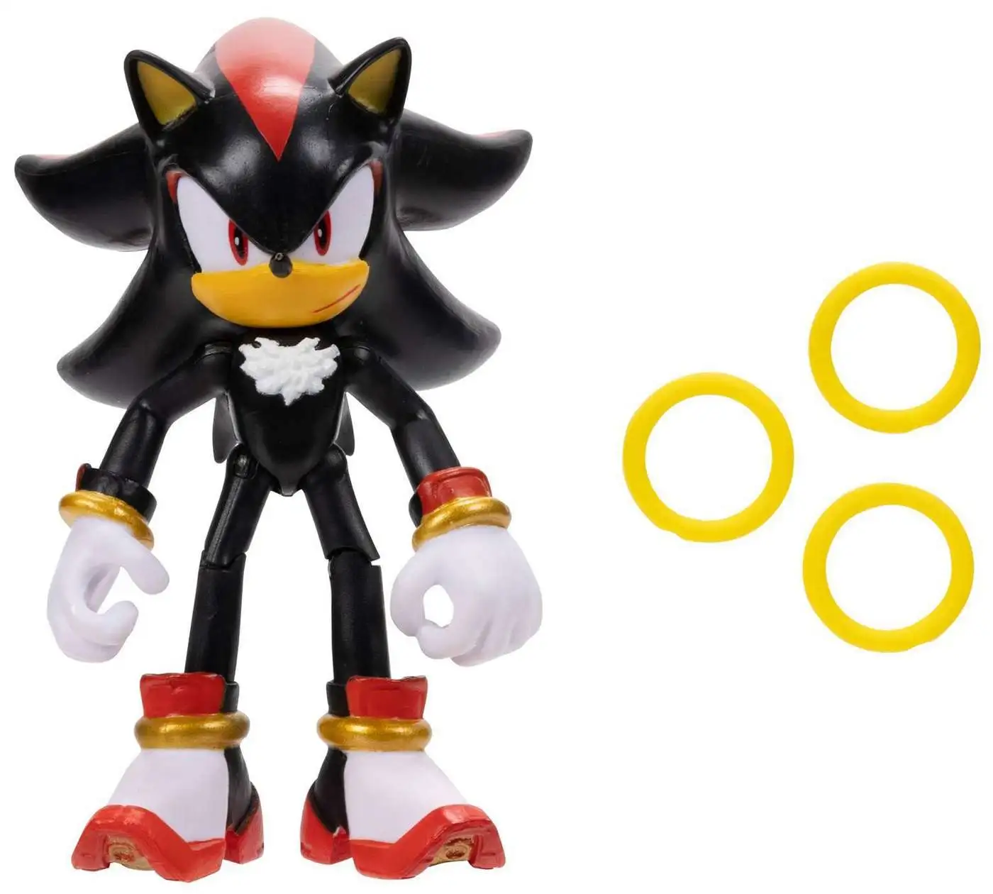 Super Sonic Mini Figure Sonic The Hedgehog Green Hill Gold Ring Choas UK Seller 