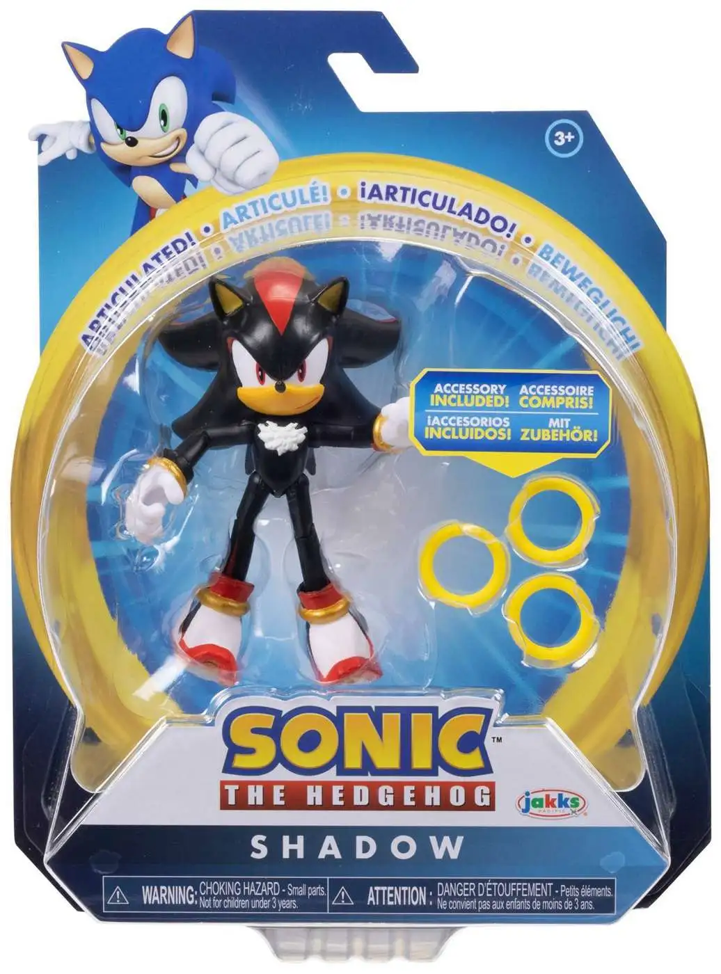 SONIC 2.5 INCH FIGURES MODERN SHADOW