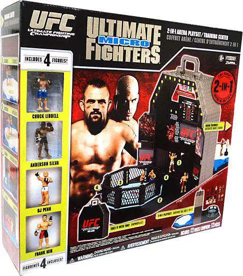 Jakks UFC Ultimate Micro Fighters Action Figures Lot of 3 NIB 