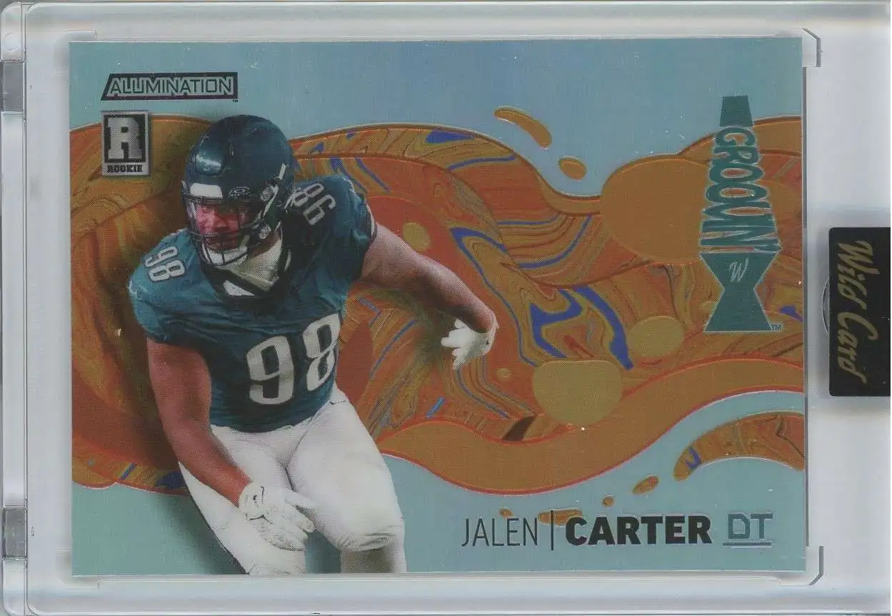 NFL Wild Card 2023 Alumination 62/99 Groovin Jalen Carter AG-JC [Rookie]