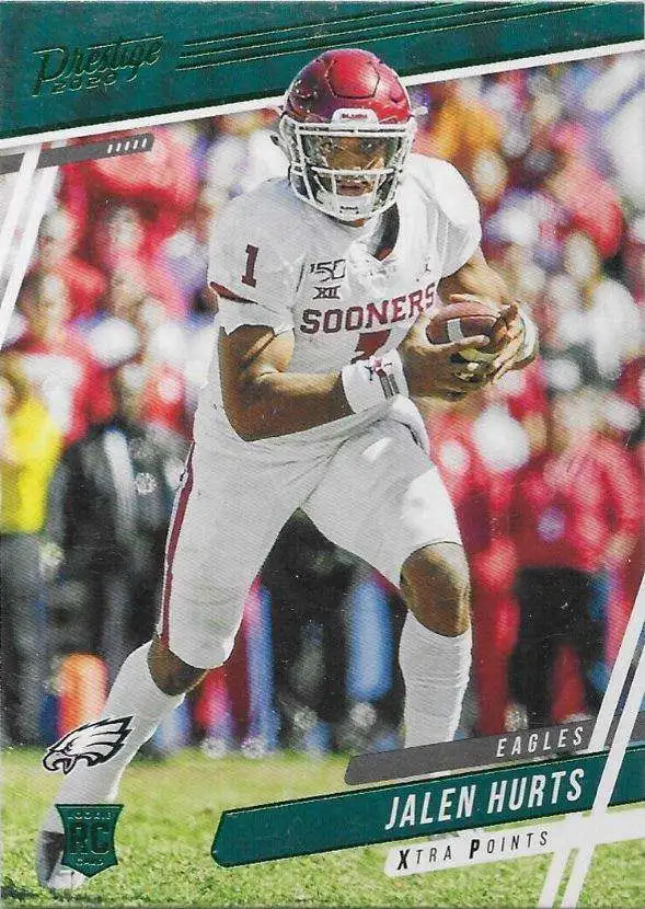 NFL 2020 Panini Prestige Green Jalen Hurts #248 [Rookie]