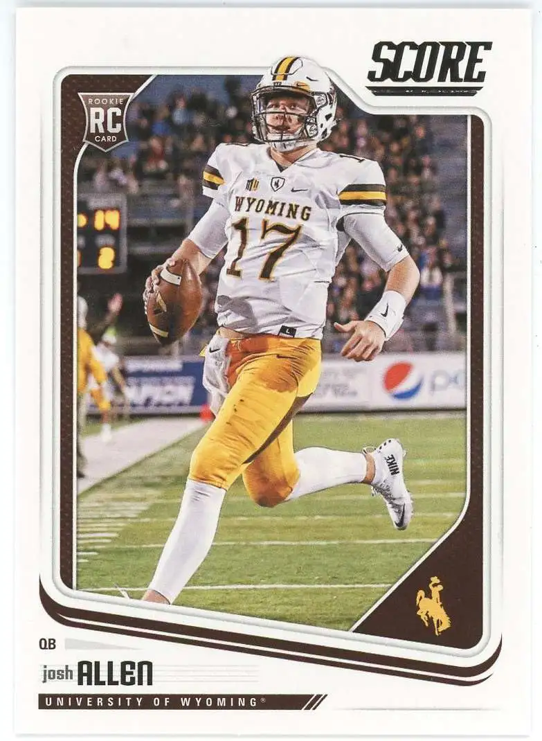 NFL 2018 Panini Score Josh Allen #350 [Rookie]