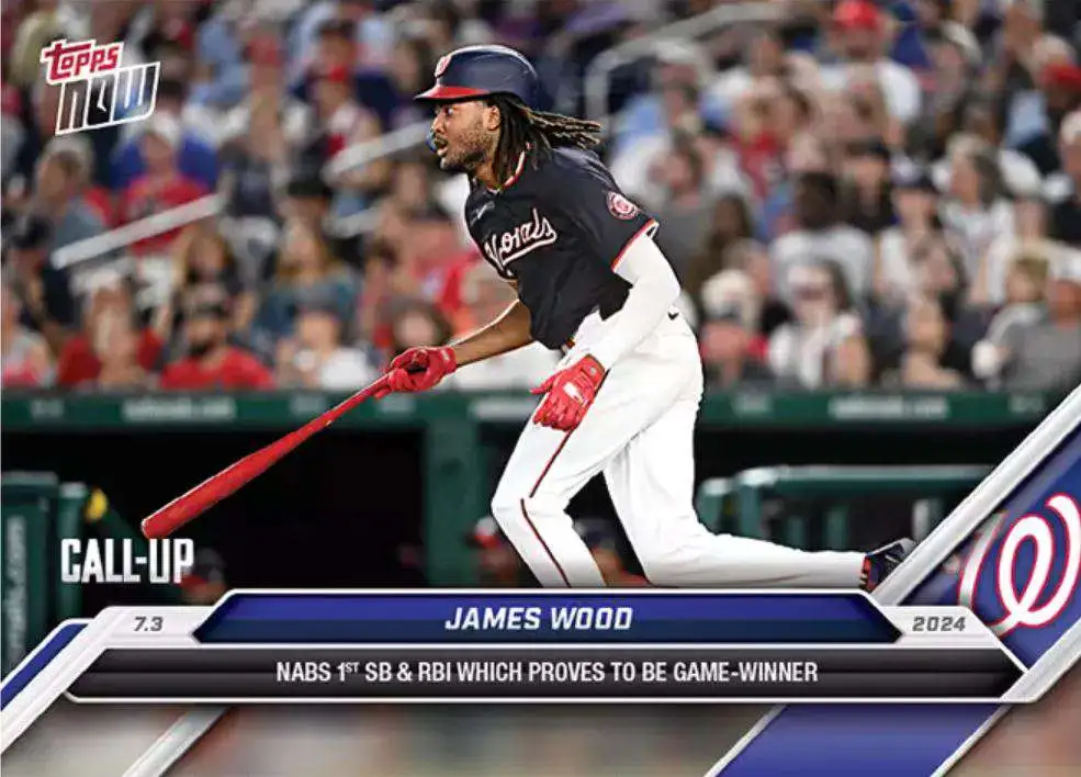 MLB 2024 NOW Baseball James Wood #373