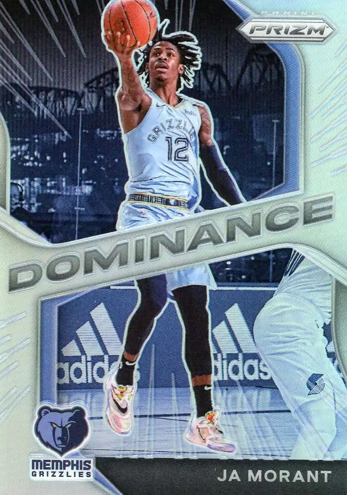 NBA 2020-21 Panini Prizm Single Card Silver Holo Ja Morant 4