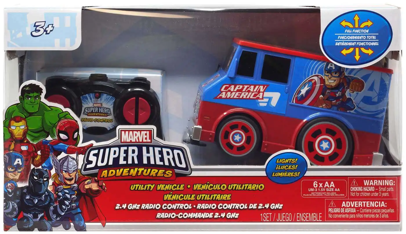 Marvel Super Hero Adventures Captain America R/C Vehicle [Utility Vehicle]