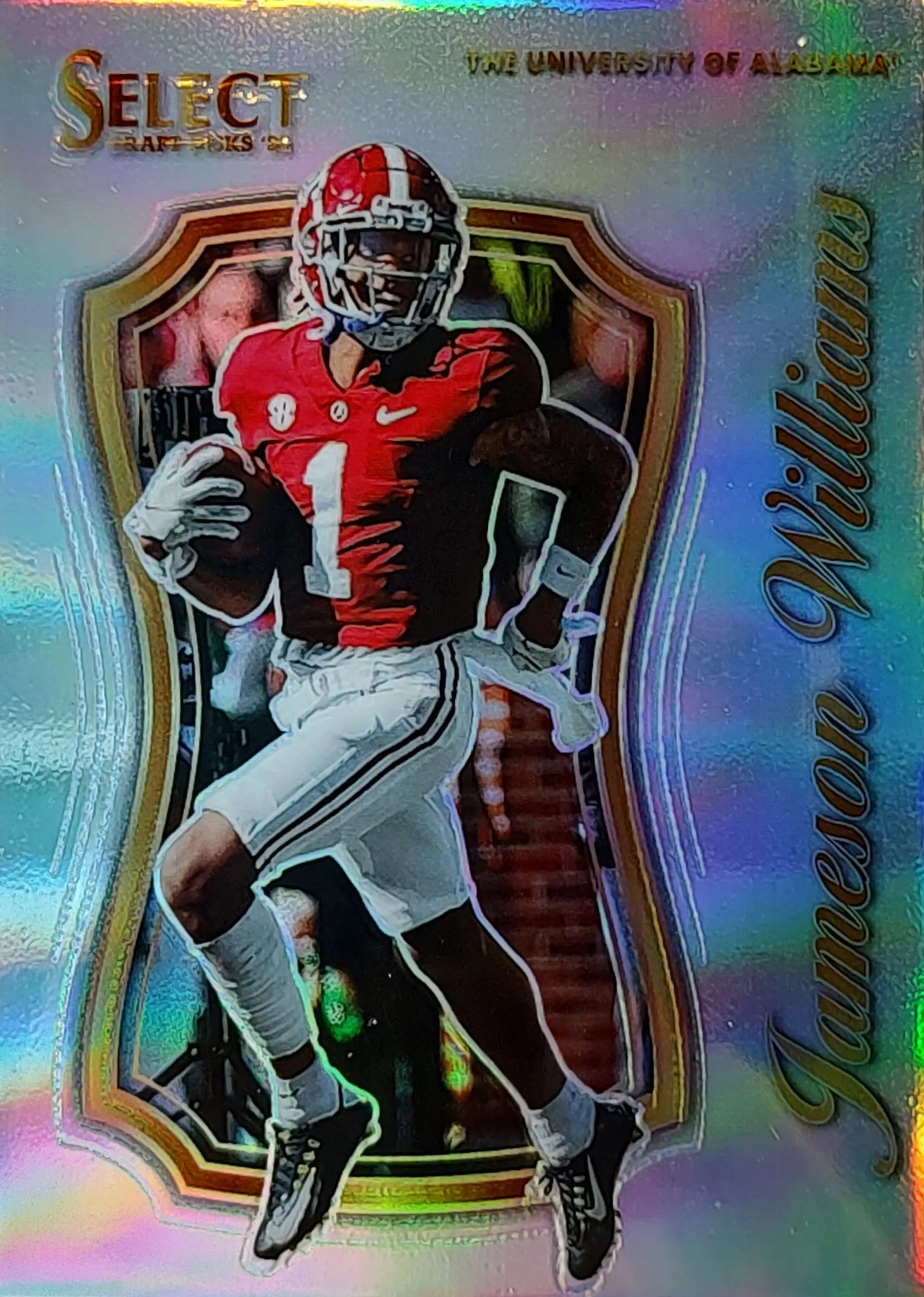 NFL 2022 Panini Select Draft Picks Jameson Williams SCJW