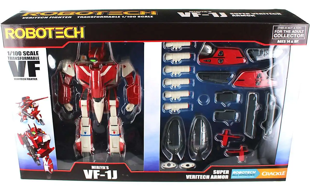 Robotech / Macross Miriya's VF-1J Super Veritech Armor Transformable Action Figure