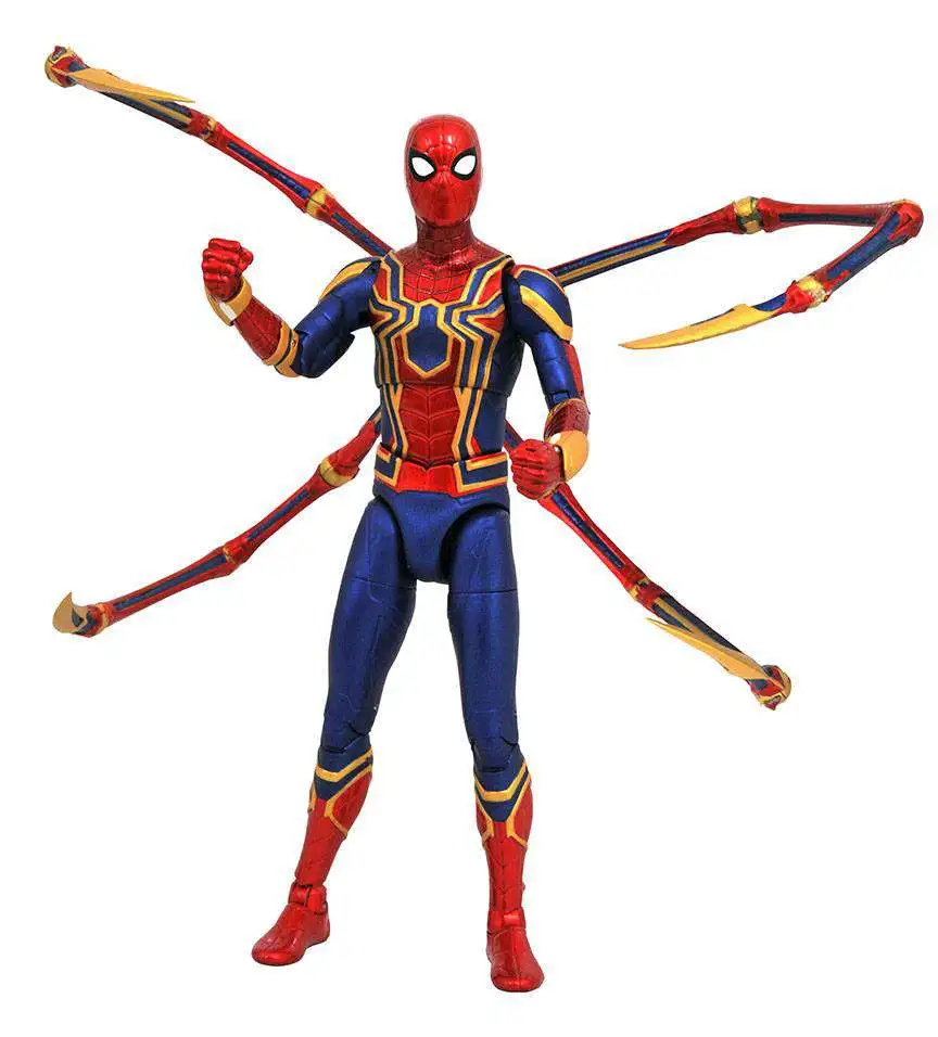 Marvel Avengers 3 Infinity War Iron Spider Spider-Man 7" Action Figure Toy Gift 